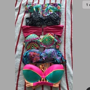 6 bikini tops bundle